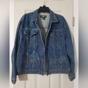 Vintage Hunt Club Jean Jacket Size Large - Great Condition!!